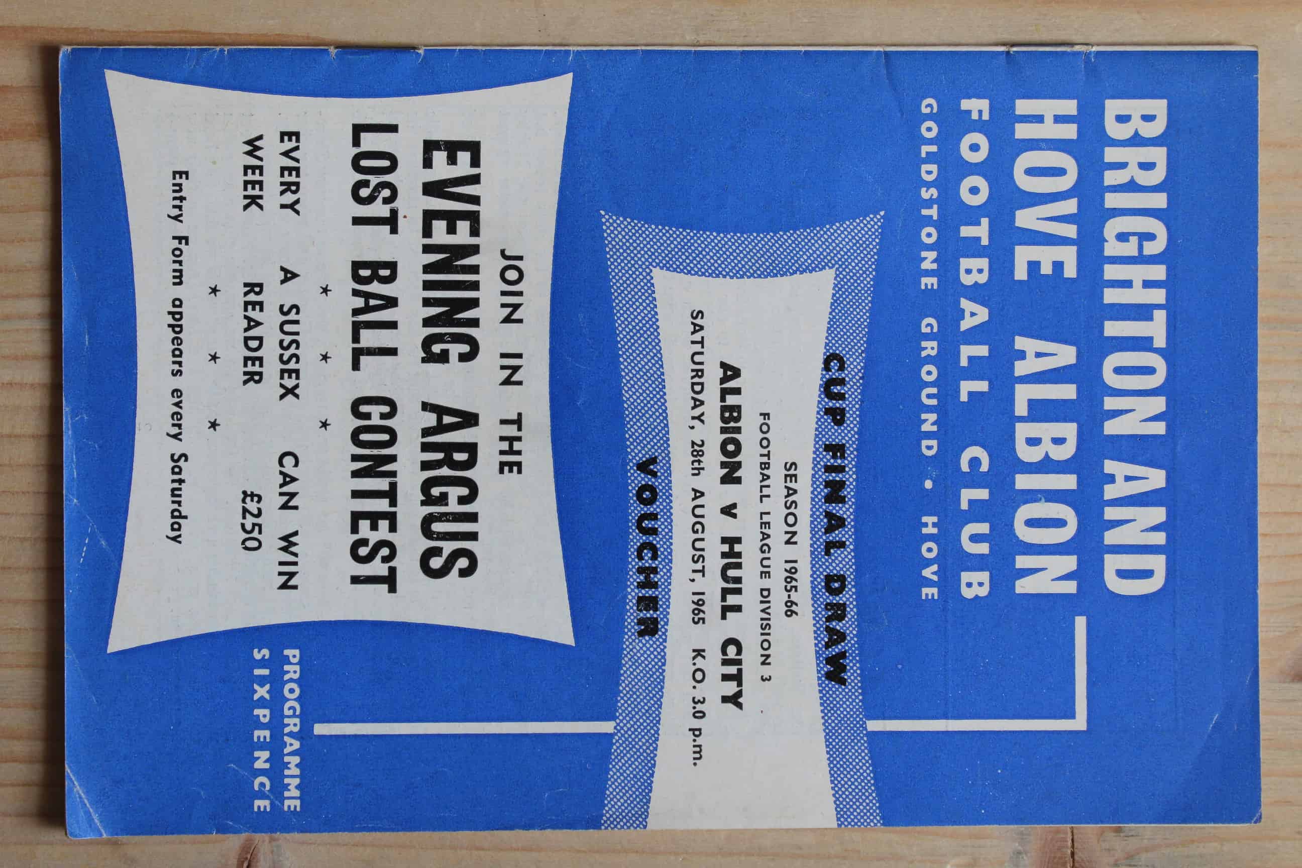 Brighton & Hove Albion FC v Hull City FC